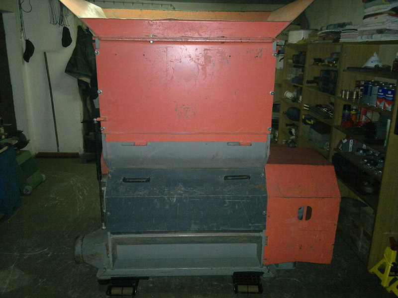 UNTHA LR1000 przed remontem
